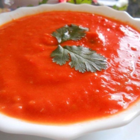 Необычный томатный суп… с добавлением сладких ингредиентов