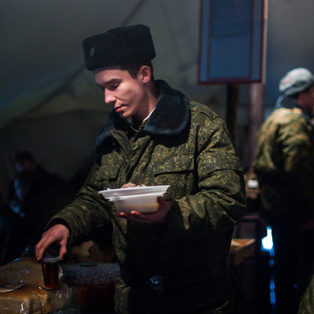 Питание военных в полевых условиях