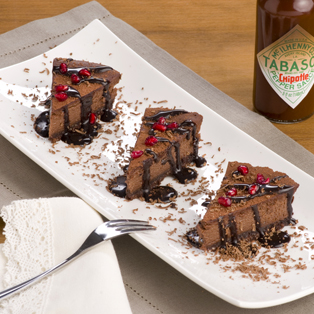 Шоколадный торт с TABASCO® Чипотле
